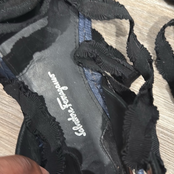 Salvatore Ferragamo Espadrille Lace Up Sandals - Picture 5 of 8